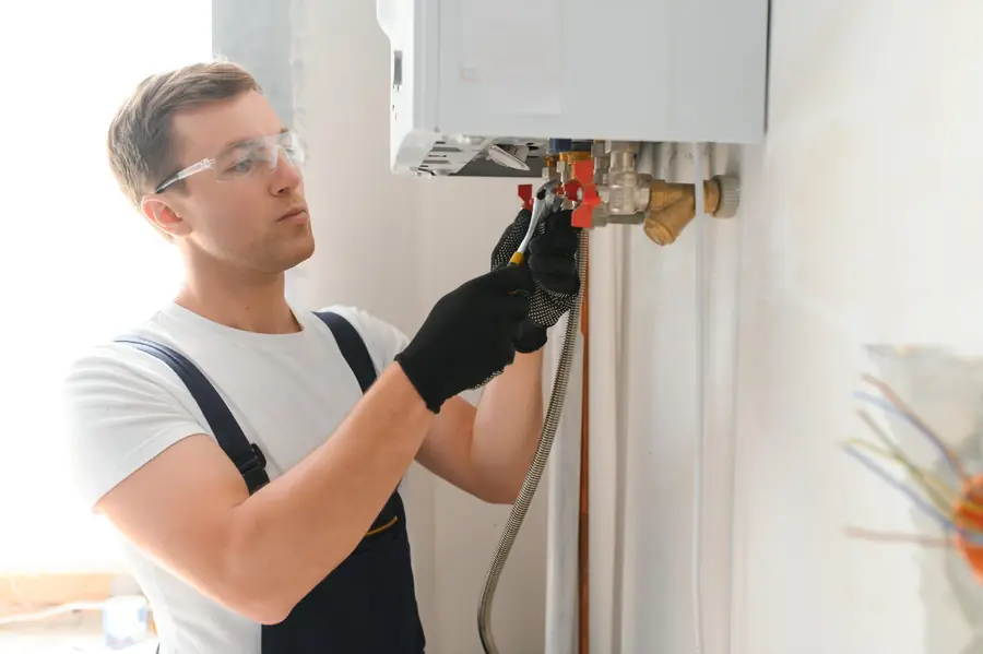Instalatorul Gaz Certus la lucru