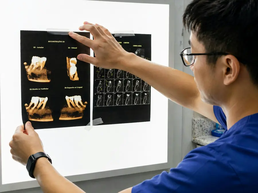 Radiografiile verificate înainte de planul de tratament