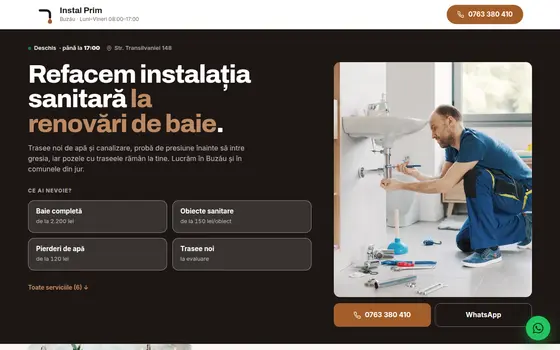 Varianta Ghișeu pentru Instal Prim, pe ecran de calculator